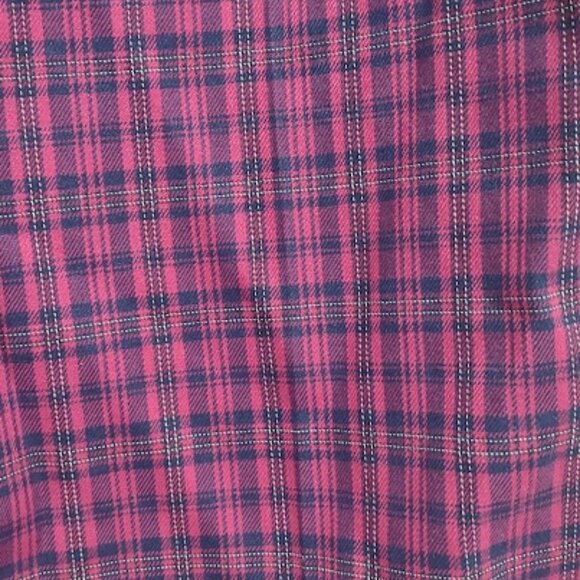 KORET SPORT VINTAGE 1980, HOT PINK & DARK BLUE PLAID SPRING OR FALL GOLF 16R - Picture 7 of 11